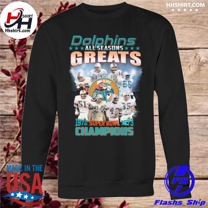 Miami Dolphins all sessions greats 1972 1973 super bowl champions
