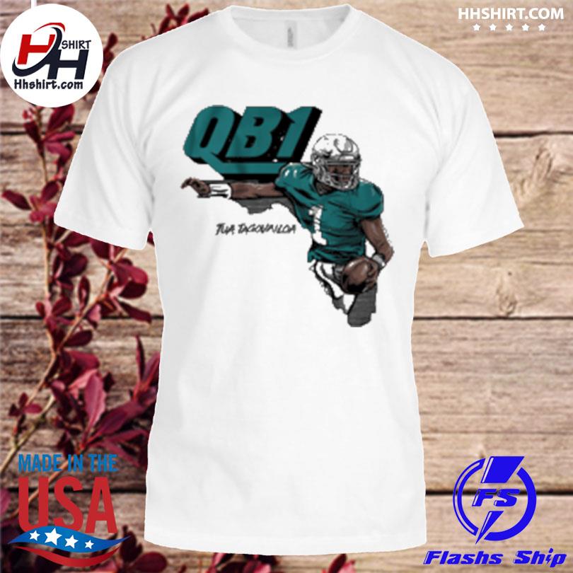 Miami dolphins qb1 tua tagovailoa shirt, hoodie, longsleeve tee