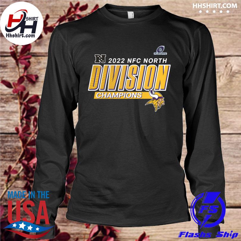 Minnesota vikings 2022 nfc north division champions big & tall divide &  conquer shirt, hoodie, sweater, long sleeve and tank top