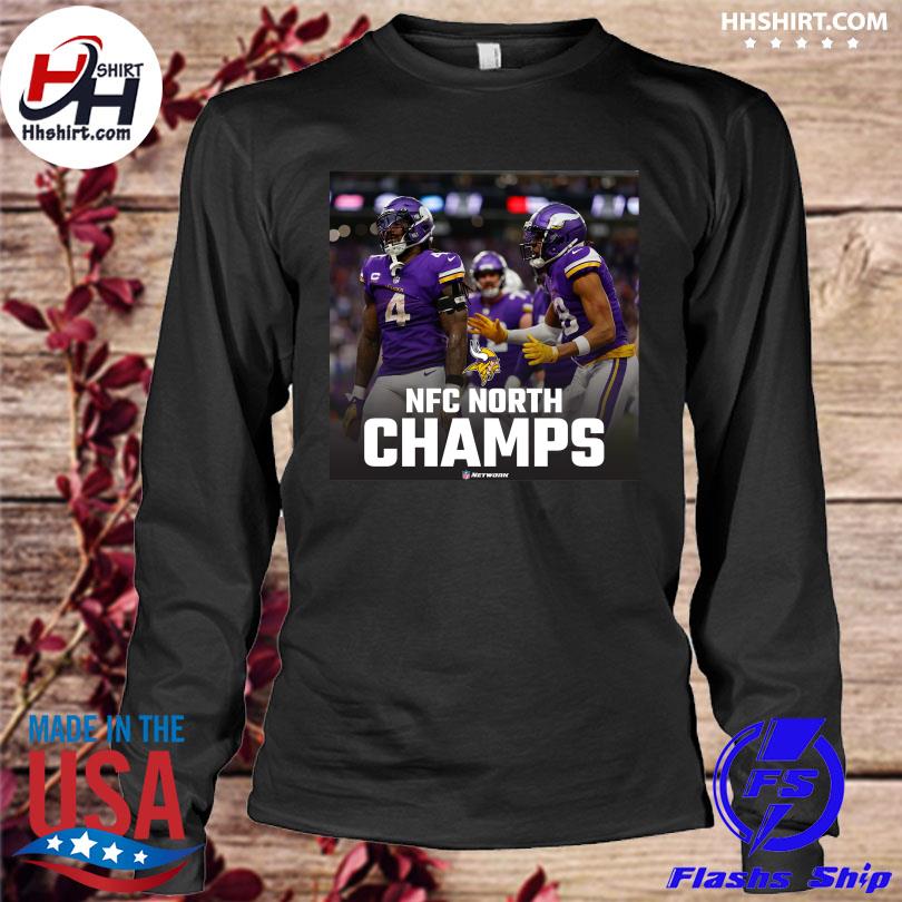 NFC North Division 2022 SKOL Champions Minnesota Vikings Vintage T-Shirt -  Kaiteez