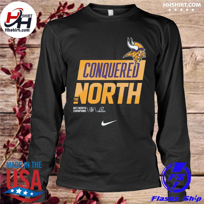 Minnesota Vikings 2022 NFC North Division Champions Locker Room Trophy  Collection T-Shirt, hoodie, sweater, long sleeve and tank top