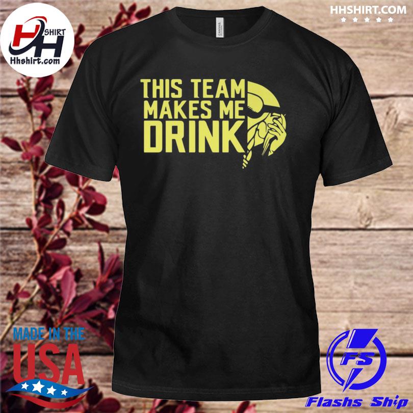 Minnesota Vikings This Team Makes Me Drink Shirt, hoodie, sweater, long  sleeve and tank top