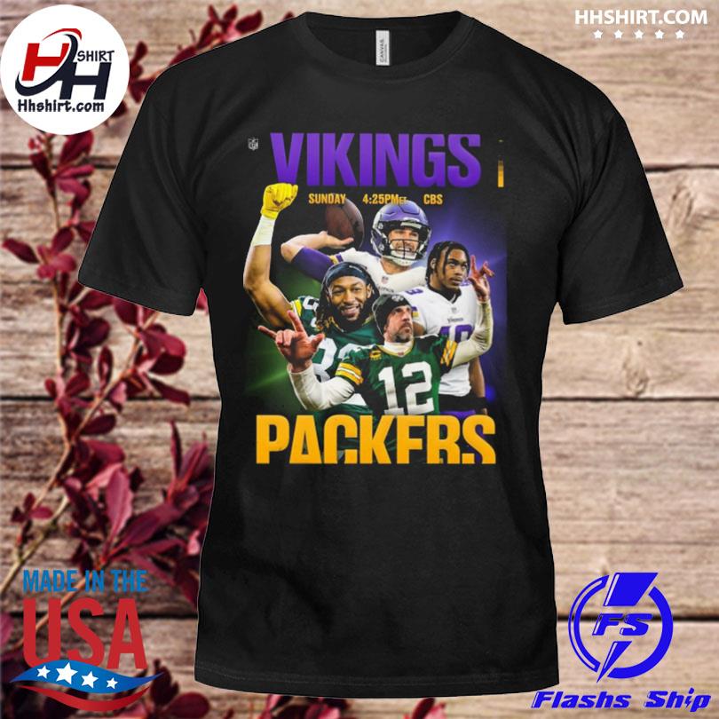 Minnesota Vikings vs. Green Bay Packers Border Battle shirt, hoodie,  sweater, long sleeve and tank top