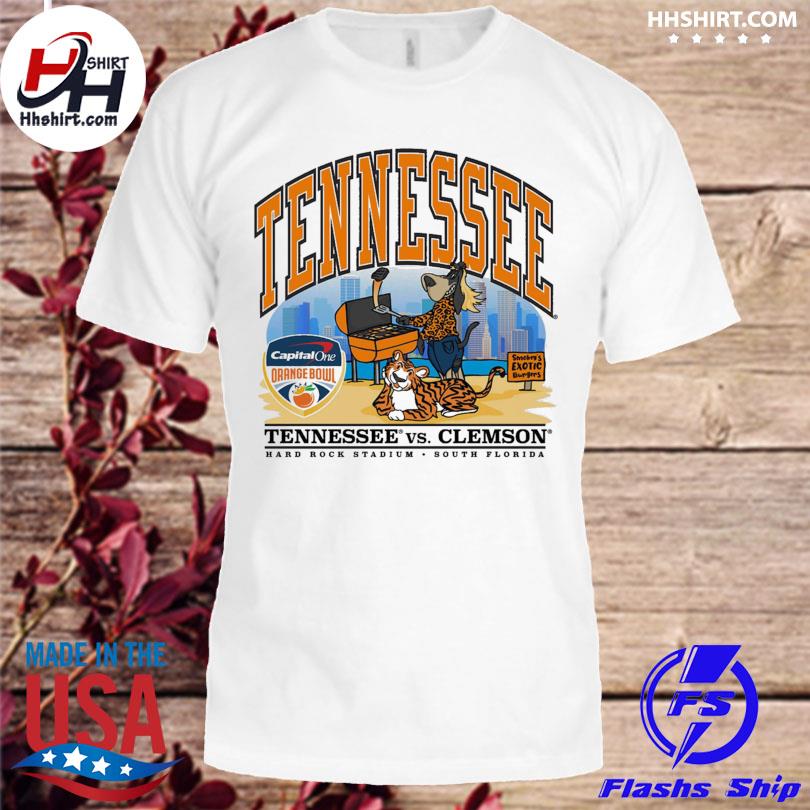 Monkey And tiger Tennessee Vs Clemson Orange Bowl shirt