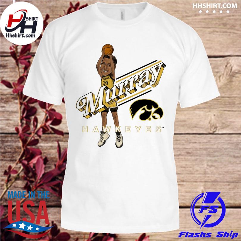 Murray Hawkeyes Kris murray jump shirt