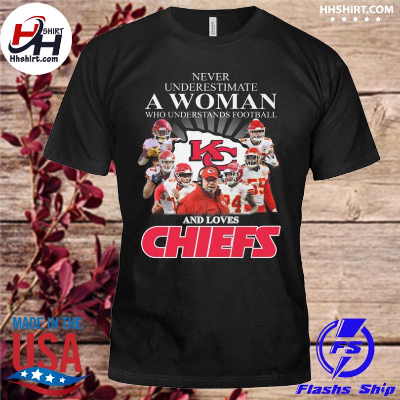 A Woman Who Understands Football Kansas City Chiefs Shirt, hoodie, sweater  and long sleeve