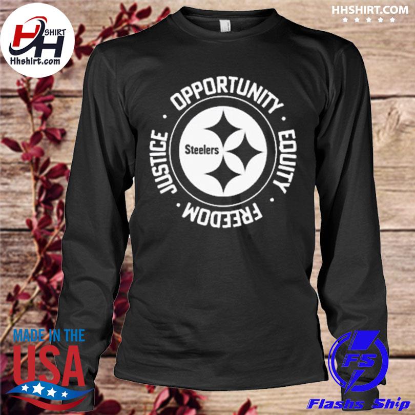 Official Nfl Inspire Change Opportunity Equity Freedom Justice Steelers  Shirt, hoodie, sweater, long sleeve and tank top