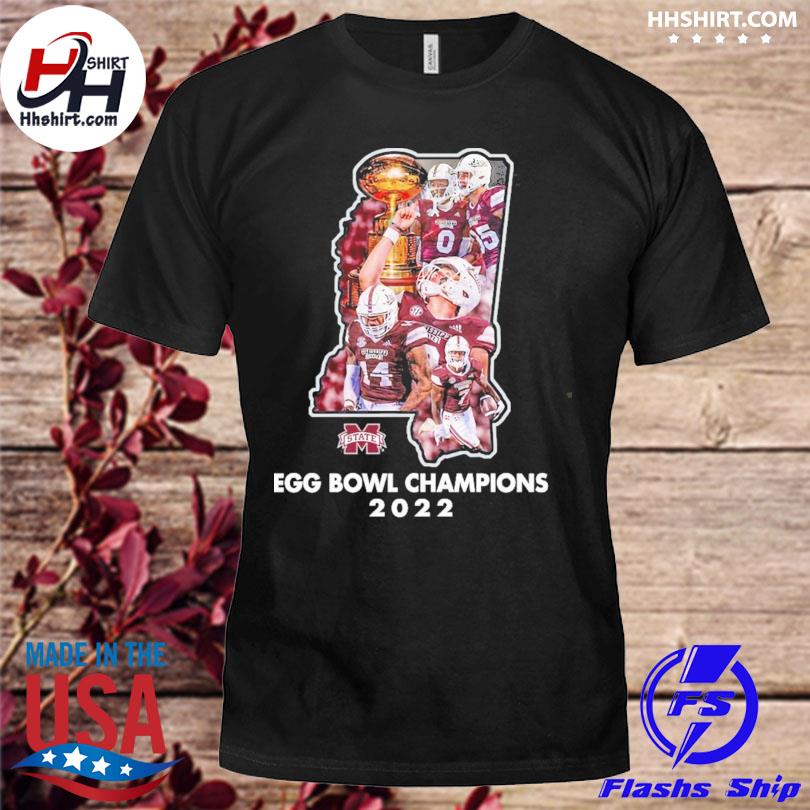 Official Mississippi State egg bơ champions 2022 shirt