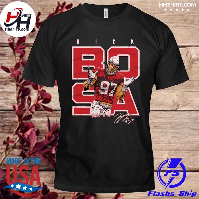 Nick Bosa San Francisco 49ers Shrugs Signature shirt, hoodie, sweater, long  sleeve and tank top