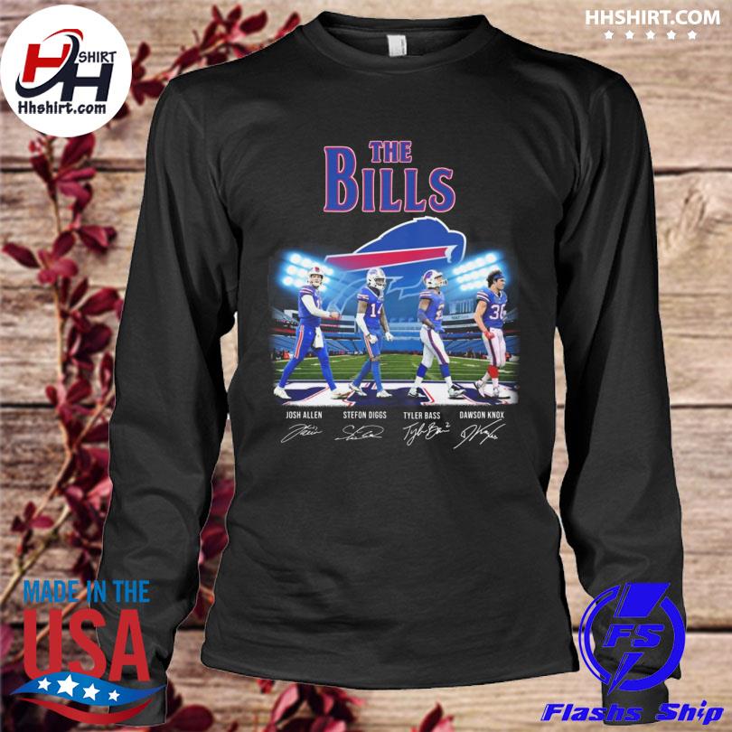 Buffalo Bills Abbey Road Signature T-Shirt, Buffalo Bills Gifts For Men