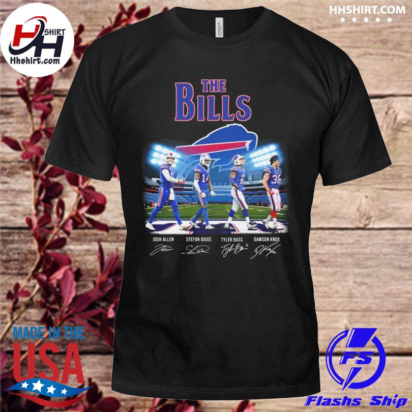 The Buffalo Bills abbey road signatures T-shirt, hoodie, sweater, long  sleeve and tank top