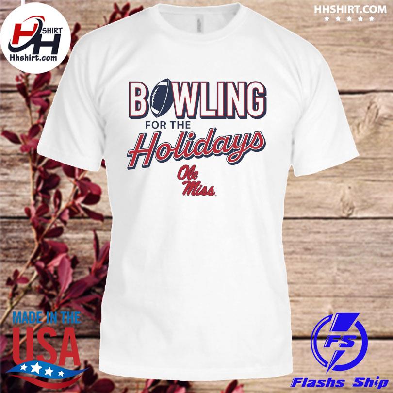 Ole miss rebels bowling for the holidays shirt