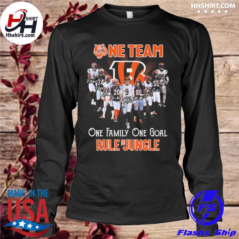 Official CincinnatI bengals rule the jungle T-shirt, hoodie, tank top,  sweater and long sleeve t-shirt