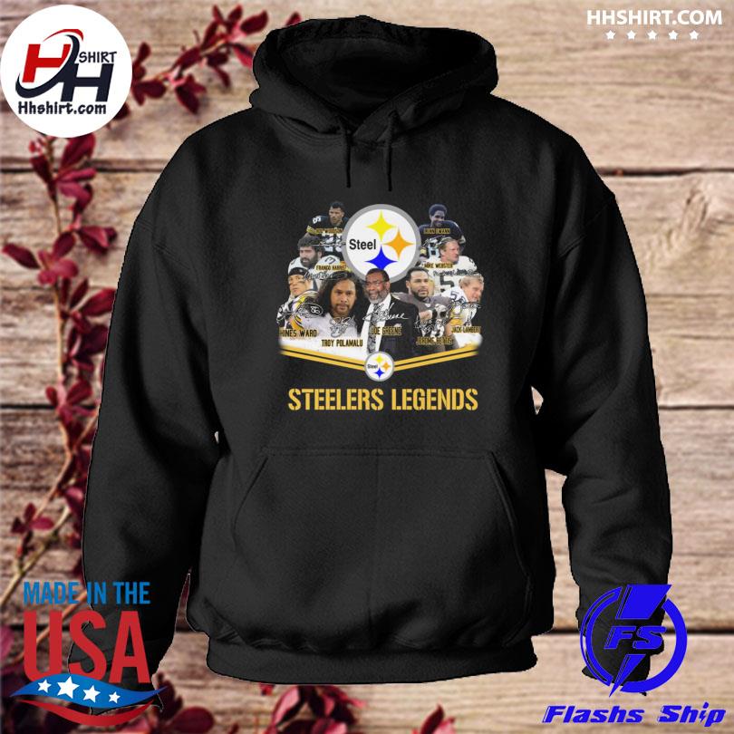 Steelers Pittsburgh Steelers legends signatures shirt, hoodie, sweater