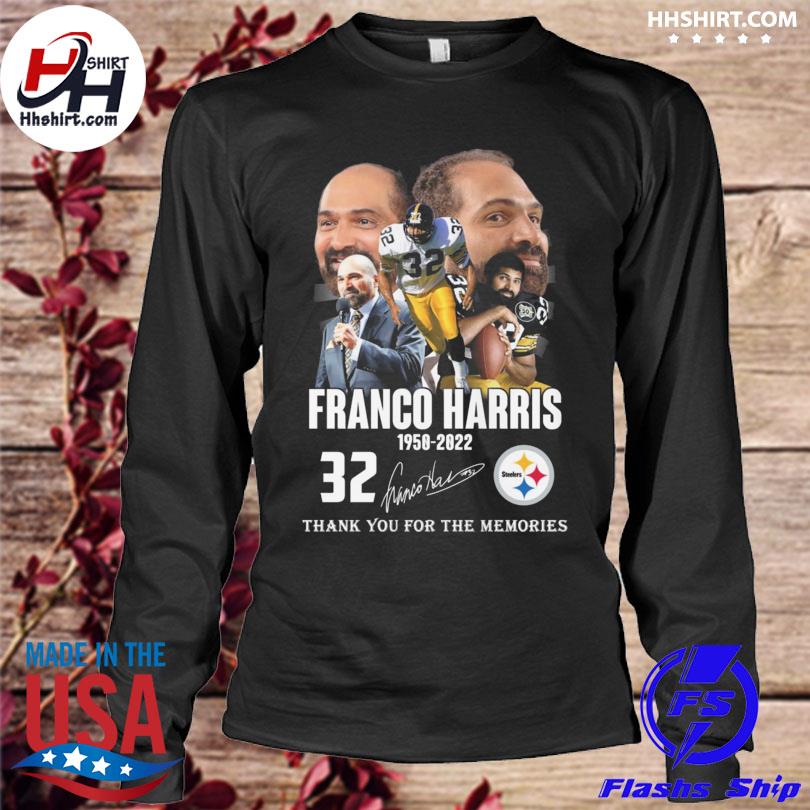 Pittsburgh Steelers 32 Franco Harris 1950-2022 Thank You For The