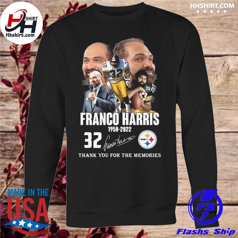 Pittsburgh Steelers 32 Franco Harris 1950-2022 Thank You For The