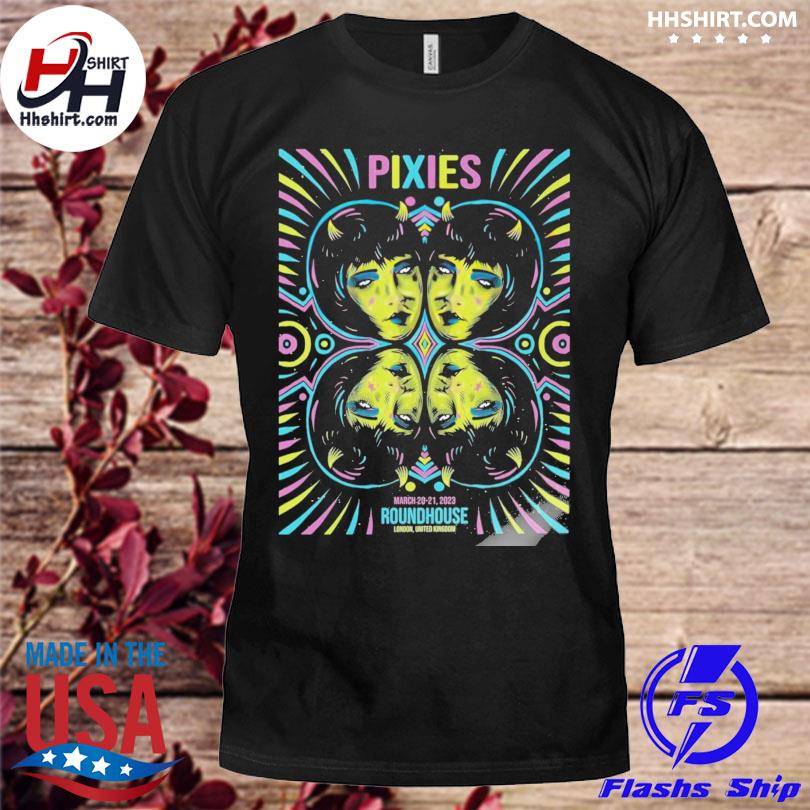 Pixies roundhouse london united kingdom march 20-21 2023 shirt