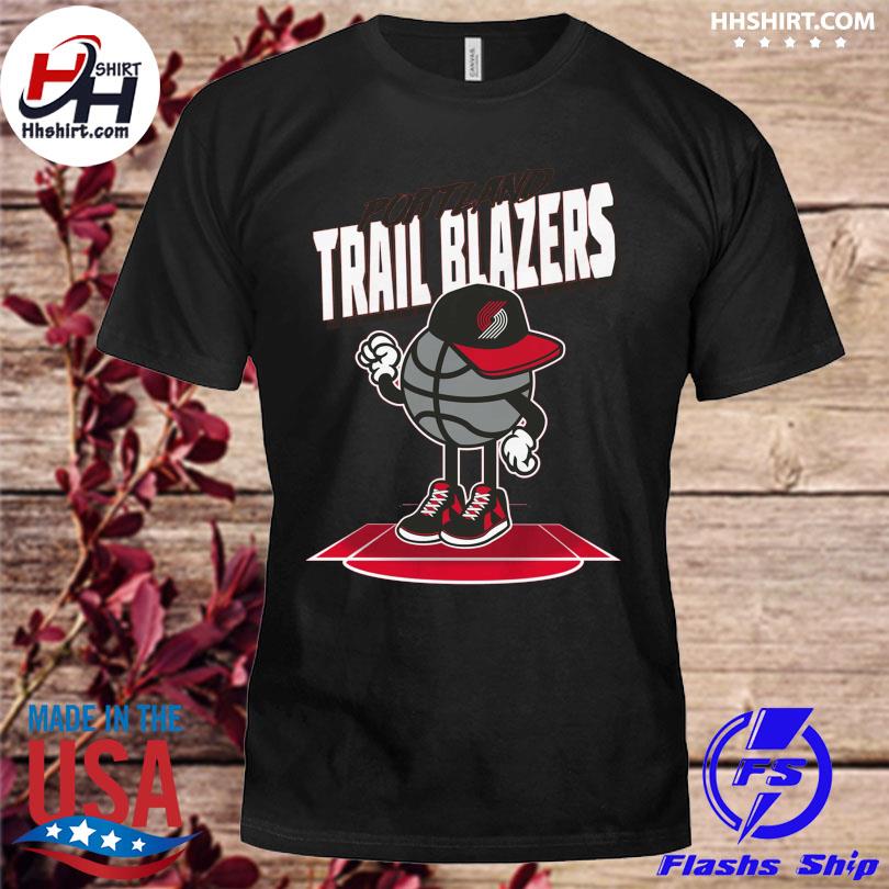 Portland trail blazers toddler mr dribble shirt