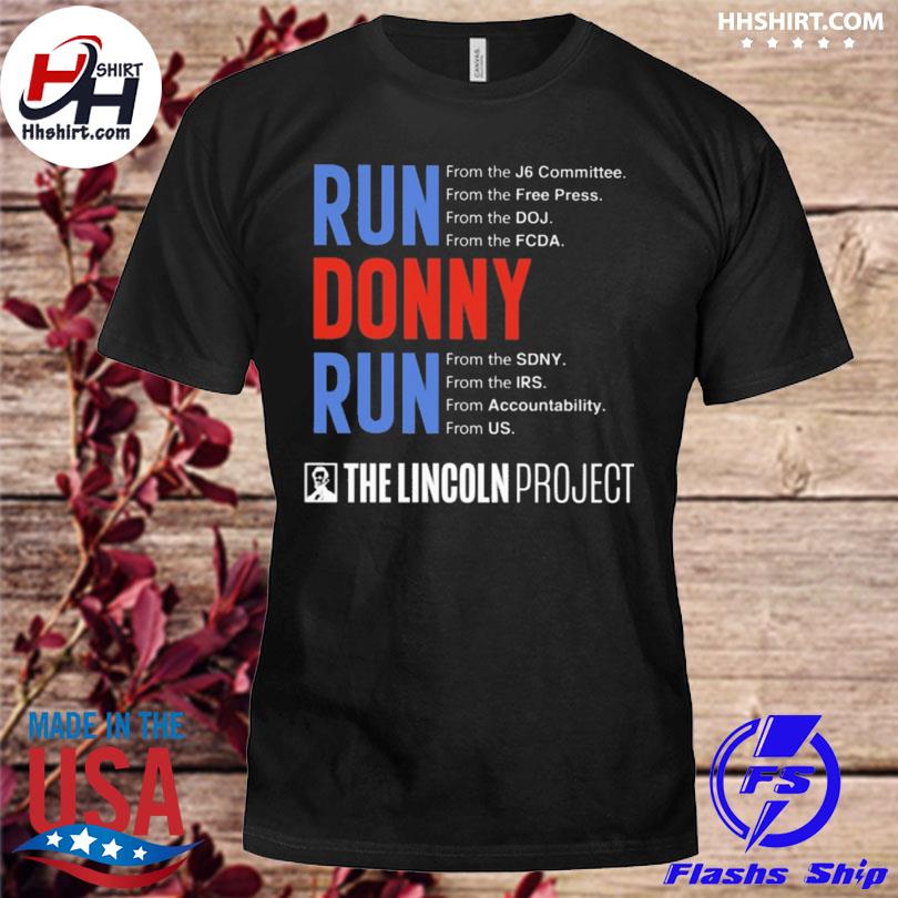 Run johnny run the lincoln project shirt