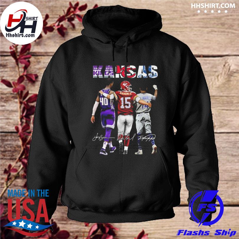 Sacramento Kings Harrison Barnes Kansas City Chiefs Patrick Mahomes Kansas  City Royals Signatures Mug, hoodie, sweater, long sleeve and tank top