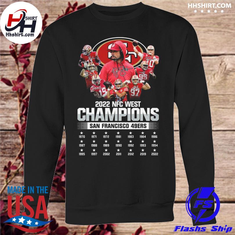 Official San Francisco 49ers NFC west division Champions 2019 shirt, hoodie