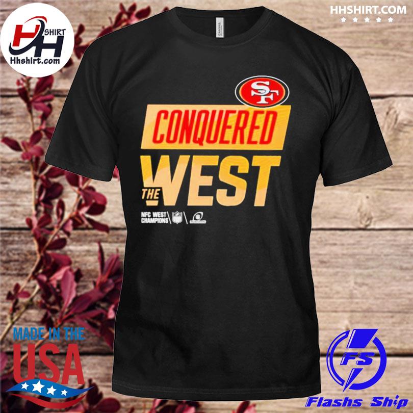 San francisco 49ers conquered west the nfc west champions shirt