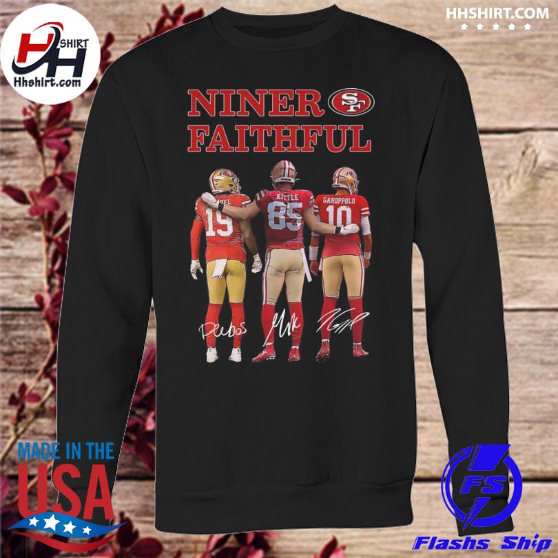 Niner Faithful The 49er sigantures Shirt - Yumtshirt