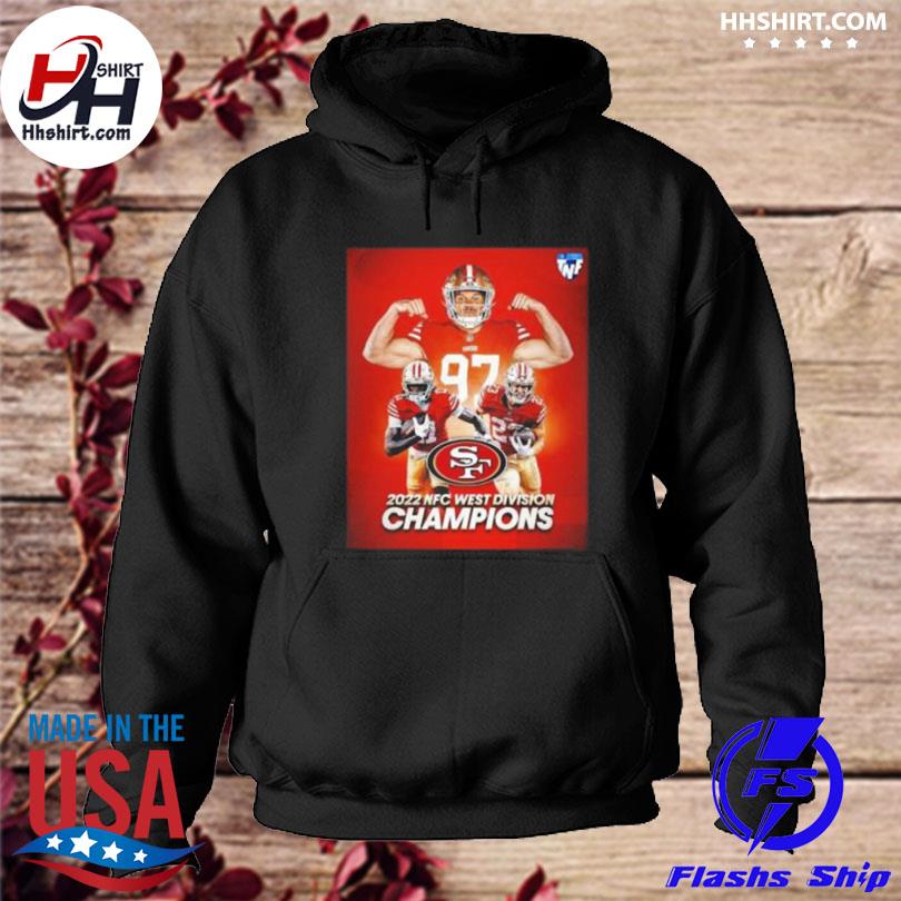 San francisco 49ers winner 2022 nfc west champions shirt, hoodie, sweater,  long sleeve and tank top