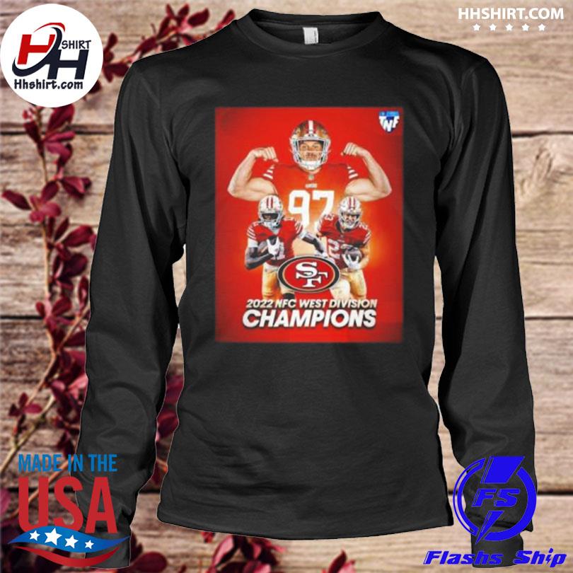 San francisco 49ers winner 2022 nfc west champions shirt, hoodie, sweater,  long sleeve and tank top