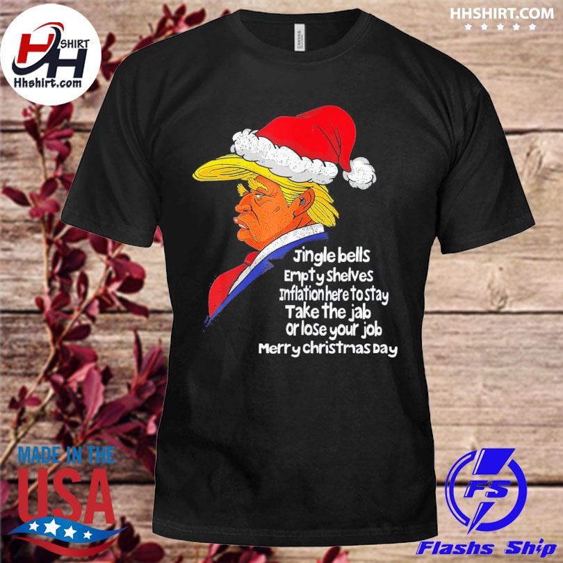 Santa Donald Trump jingle joe biden republican political Christmas sweater