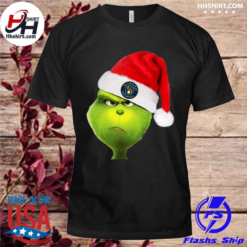 Milwaukee Brewers MLB Funny Grinch I Hate Morning People Unisex 3D Ugly  Christmas Sweater Christmas Gift For Men And Women - Banantees