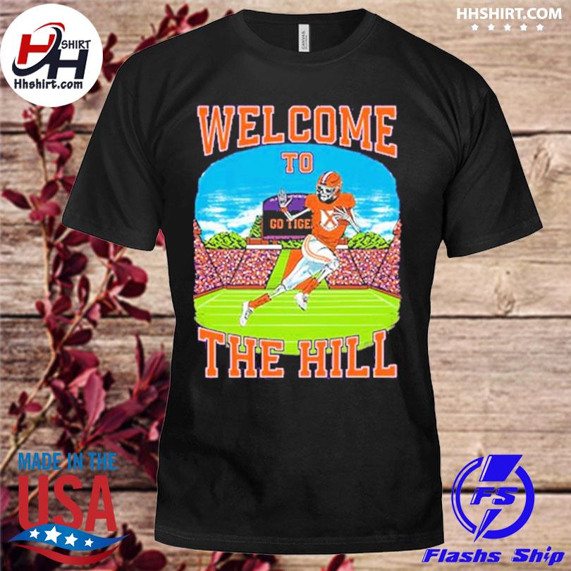 Skeleton welcome to the hill shirt