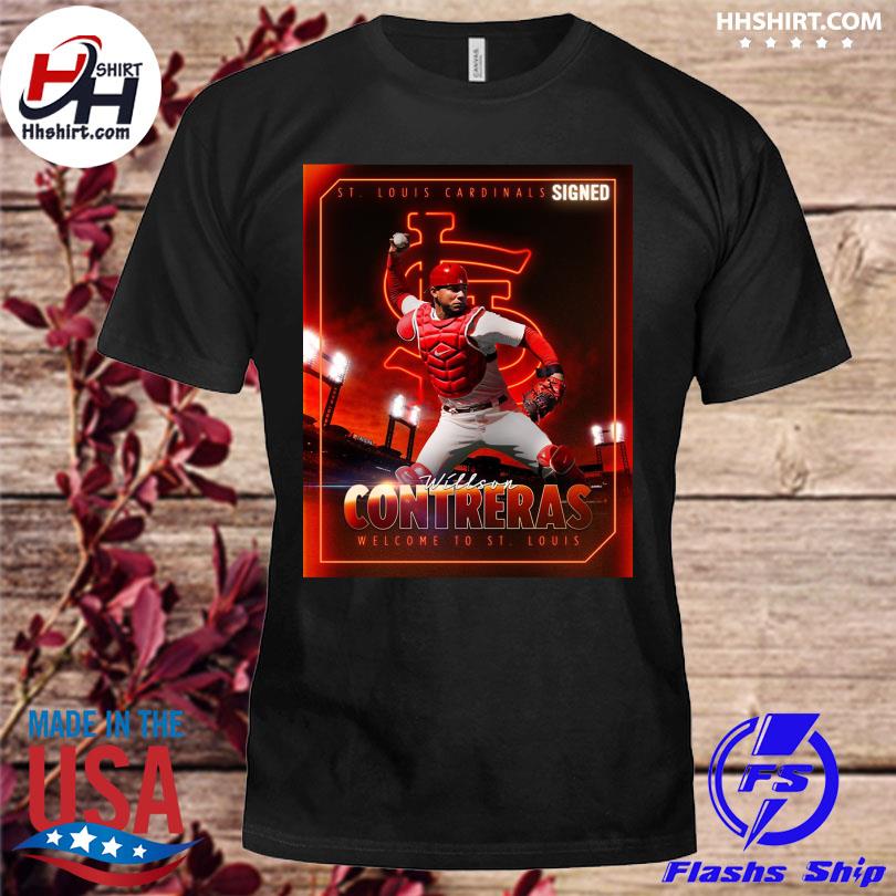 St. Louis Cardinals Willson Contreras welcome to St Louis shirt, hoodie,  sweater, long sleeve and tank top