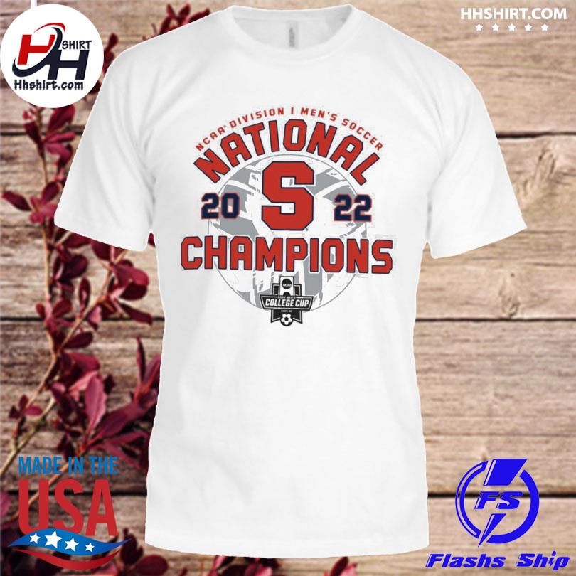 Syracuse orange 2022 ncaa men's soccer national champions shirt