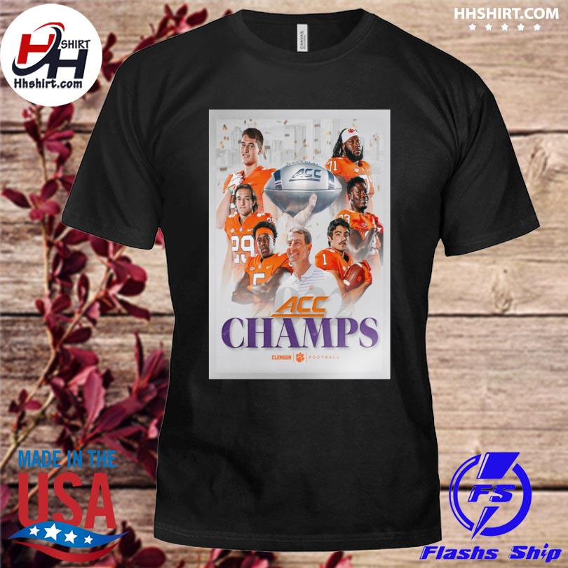 Team Clemson tigers acc 2022 championship shirt
