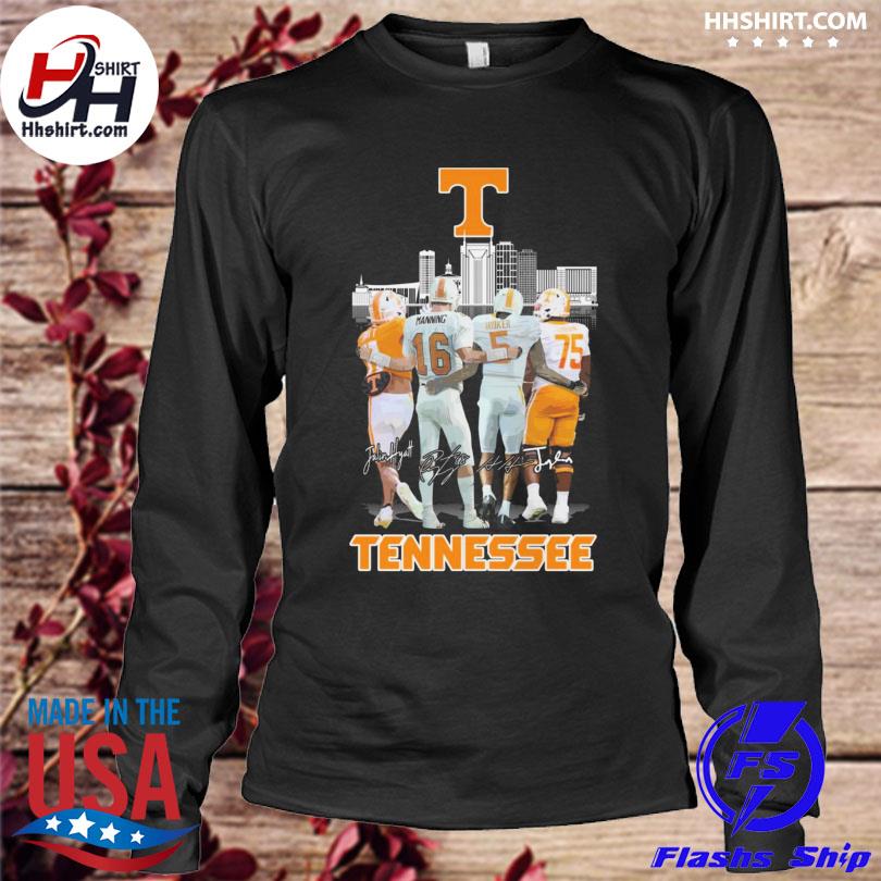 Tennessee Volunteers Peyton Manning and Hendon Hooker signatures 2023 shirt,  hoodie, sweater, long sleeve and tank top