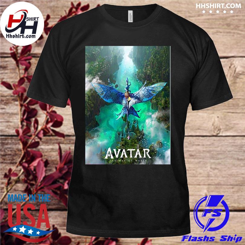 The avatar 2 blue out the way of water shirt