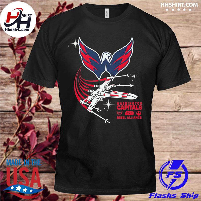 Washington capitals preschool star wars rebel alliance shirt