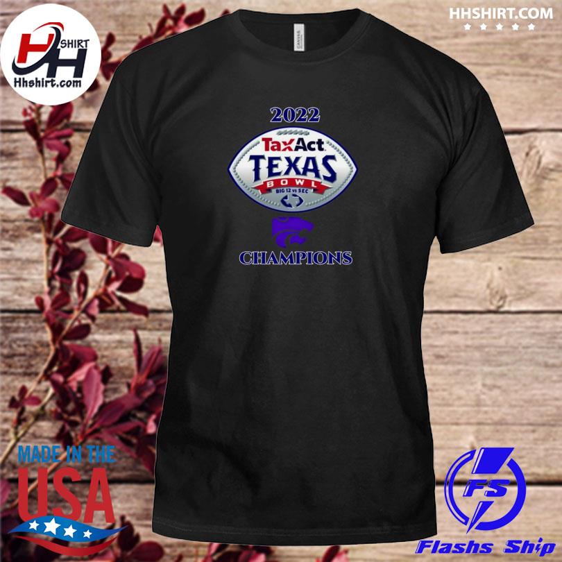 Kansas state wilDcats 2022 Texas bowl champions gear shirt