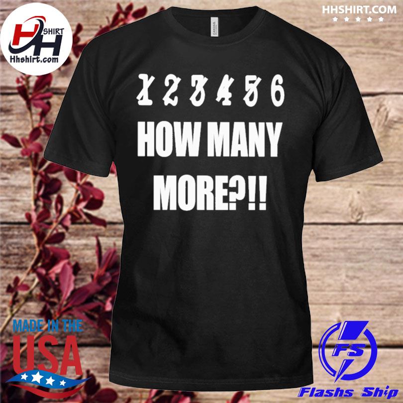 1 2 3 4 5 6 how many more shirt