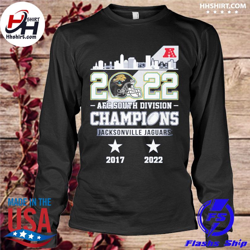 2017 AFC South Division Champions Jacksonville Jaguars T Shirts