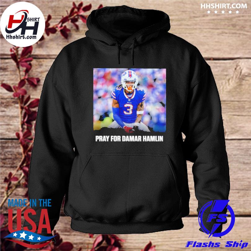 Buffalo Bills Pray For 3 Damar Hamlin Shirt, hoodie, sweater, long sleeve  and tank top