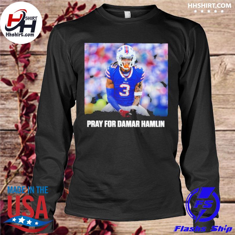 Pray for Damar Hamlin Buffalo Bills 2023 T-Shirt, Buffalo Bills