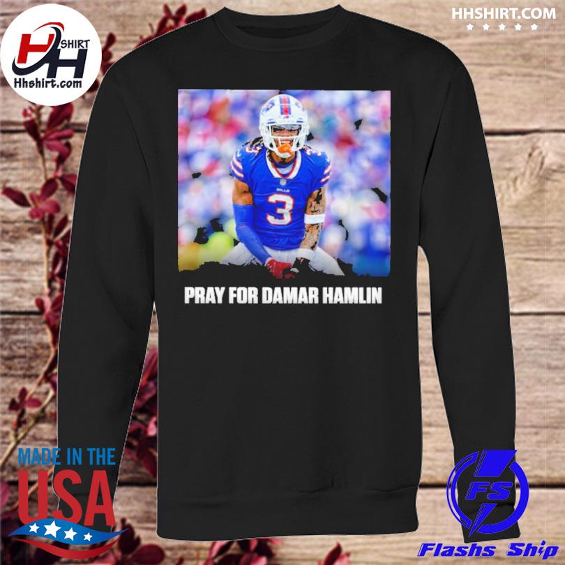 Damar Hamlin Buffalo Bills 3 2023 shirt, hoodie, sweater, long