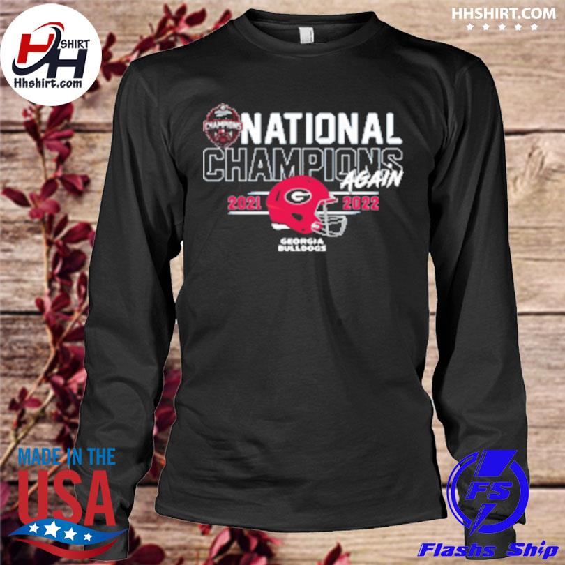 Georgia Bulldogs Champion Back-To-Back College Football Playoff National  Champions T-Shirt - Black