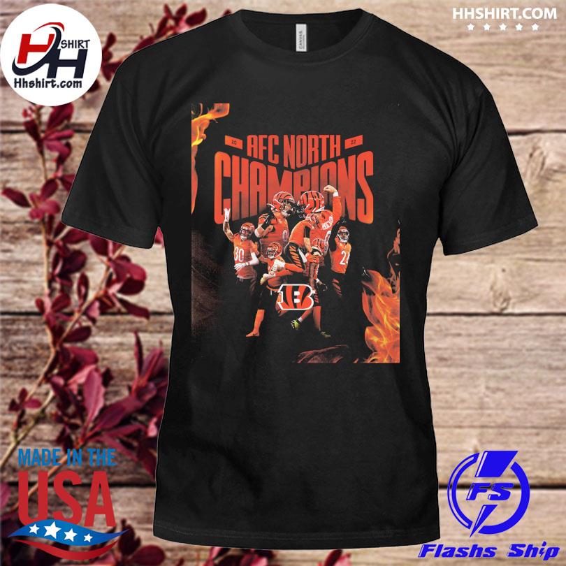 Cincinnati Bengals Team AFC North Division Champions Unisex T