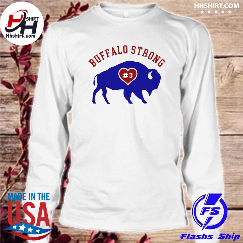 Damar hamlin buffalo love for 3 damar shirt, hoodie, sweater, long sleeve  and tank top