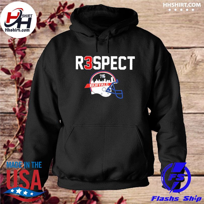 R3spect Hamlin, For Damar Hamlin T-Shirt, hoodie, sweater, long