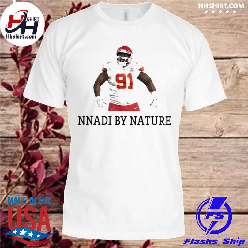 Derrick Nnadi Kansas City Chiefs football Nnadi by nature 2023 T-shirt,  hoodie, sweater, longsleeve and V-neck T-shirt