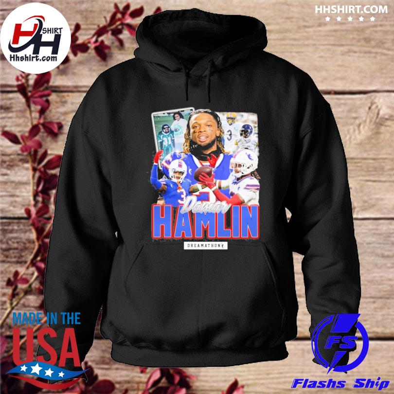 Funny damar hamlin buffalo bills dreamathon 2023 shirt, hoodie